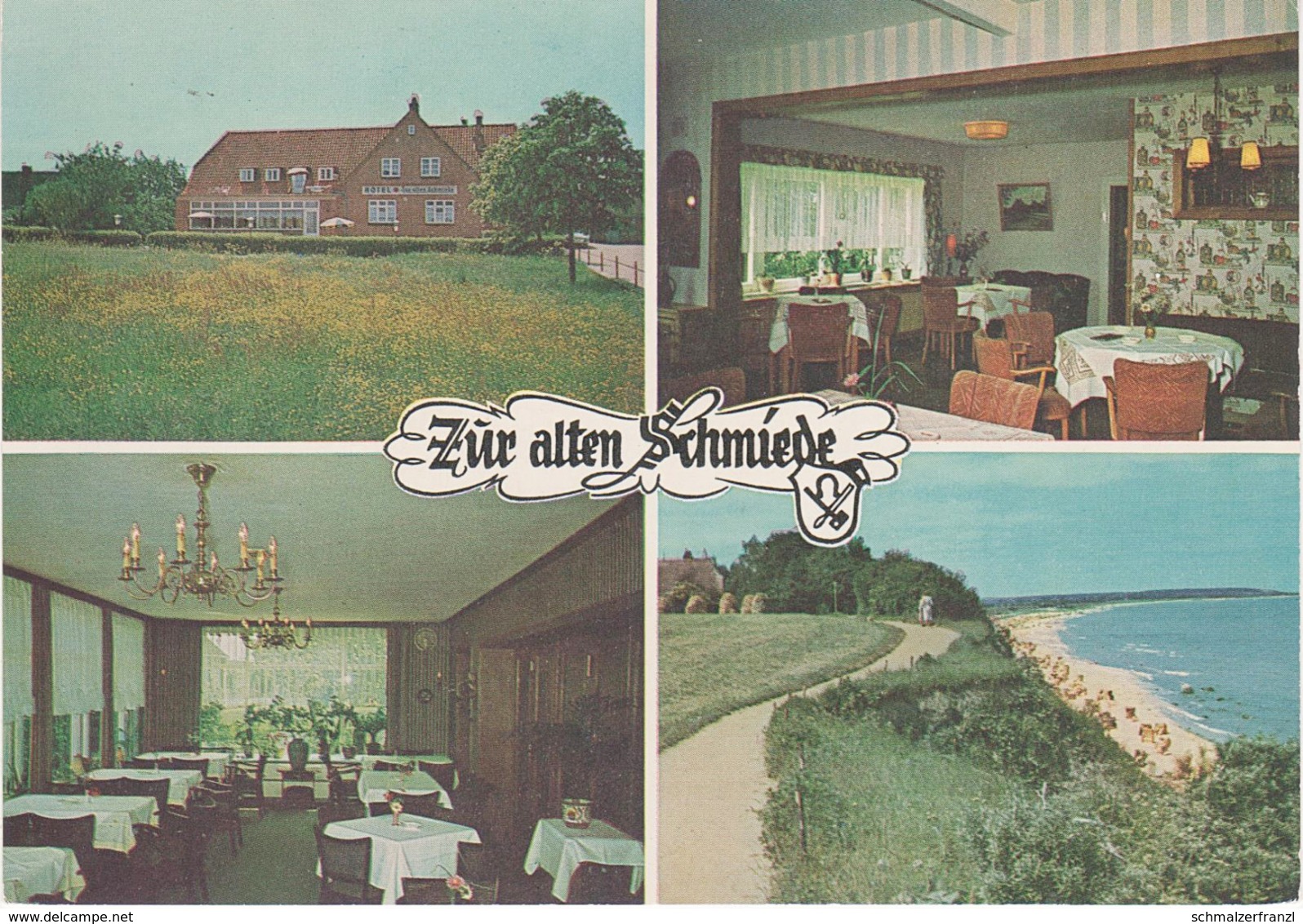 AK Schmiedendorf Hotel Restaurant Pension Zur Alten Schmiede A Lütjenburg Hohwacht Helmstorf Futterkamp Steinkamp Darry - Luetjenburg