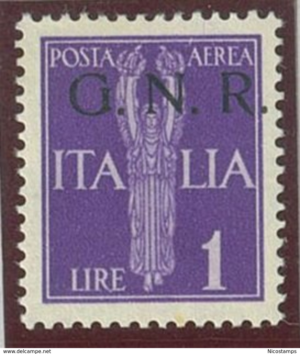 ITALIA REPUBBLICA SOCIALE ITALIANA (R.S.I.) SASS. P.A. 121/Idaa NUOVO - Airmail