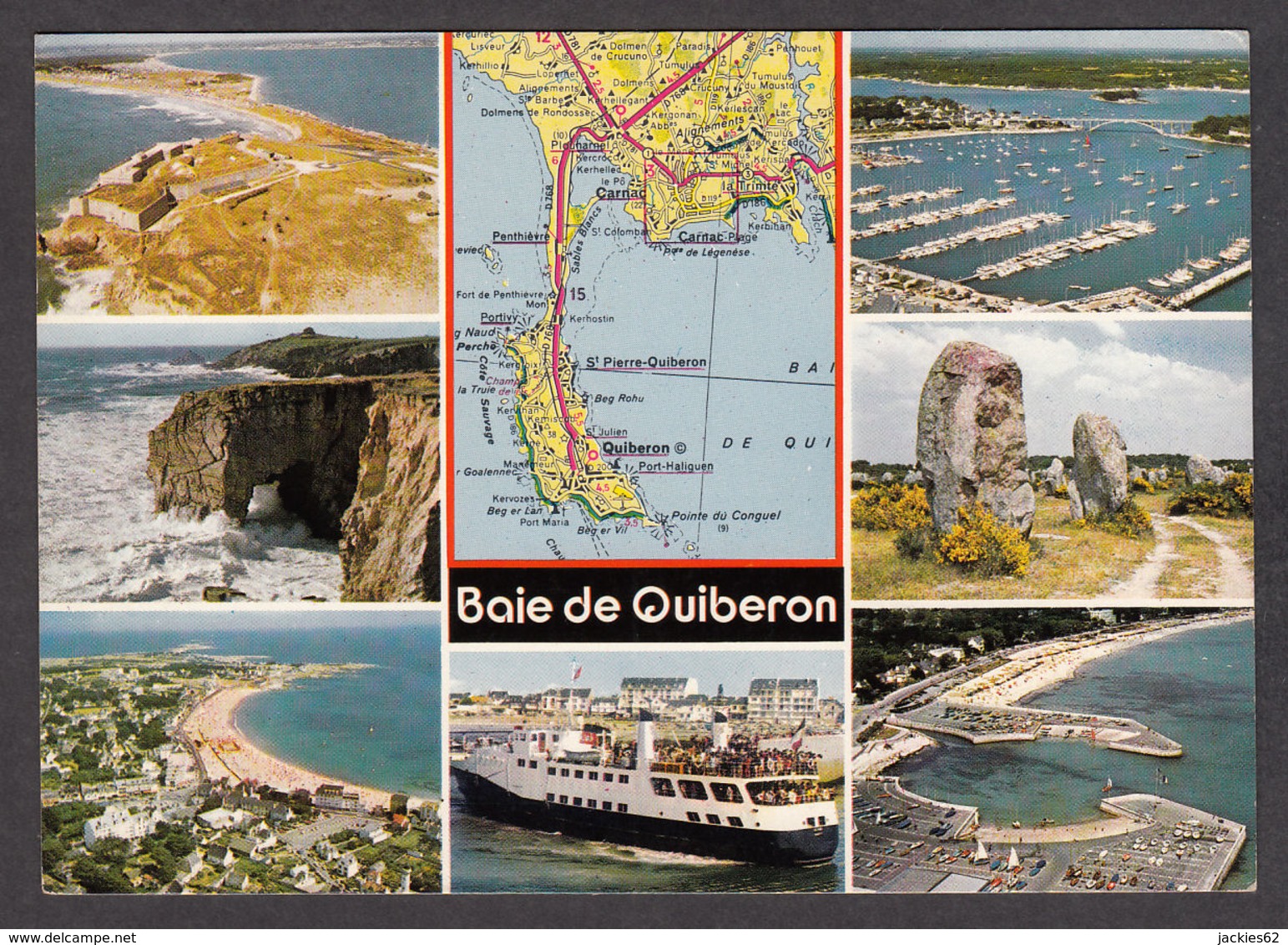 91316/ FRANCE, Baie De Quiberon - Carte Geografiche