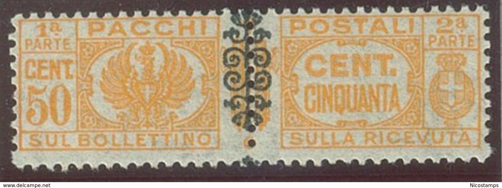 ITALIA LUOGOTENENZA  SASS. P.P. 52ba   NUOVO - Postal Parcels