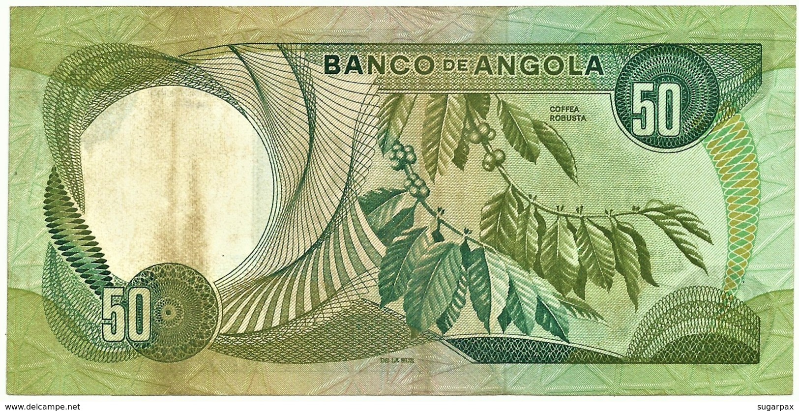 Angola - 50 Escudos - 24.11.1972 - Pick 100 - Série FS - Marechal Carmona - PORTUGAL - Angola