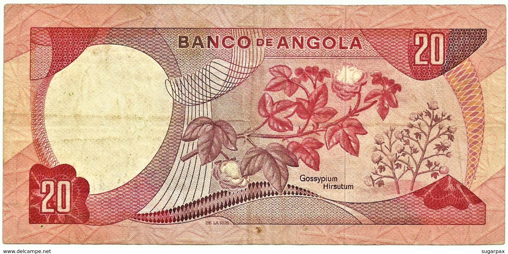 Angola - 20 Escudos - 24.11.1972 - Pick 99 - Série PC - Marechal Carmona - PORTUGAL - Angola