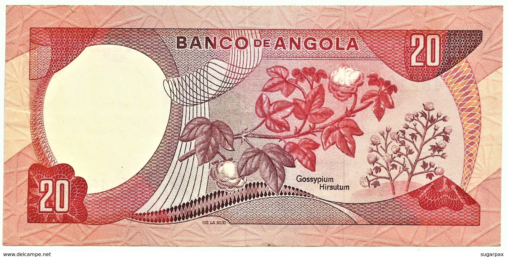 Angola - 20 Escudos - 24.11.1972 - Pick 99 - Série SF - Marechal Carmona - PORTUGAL - Angola