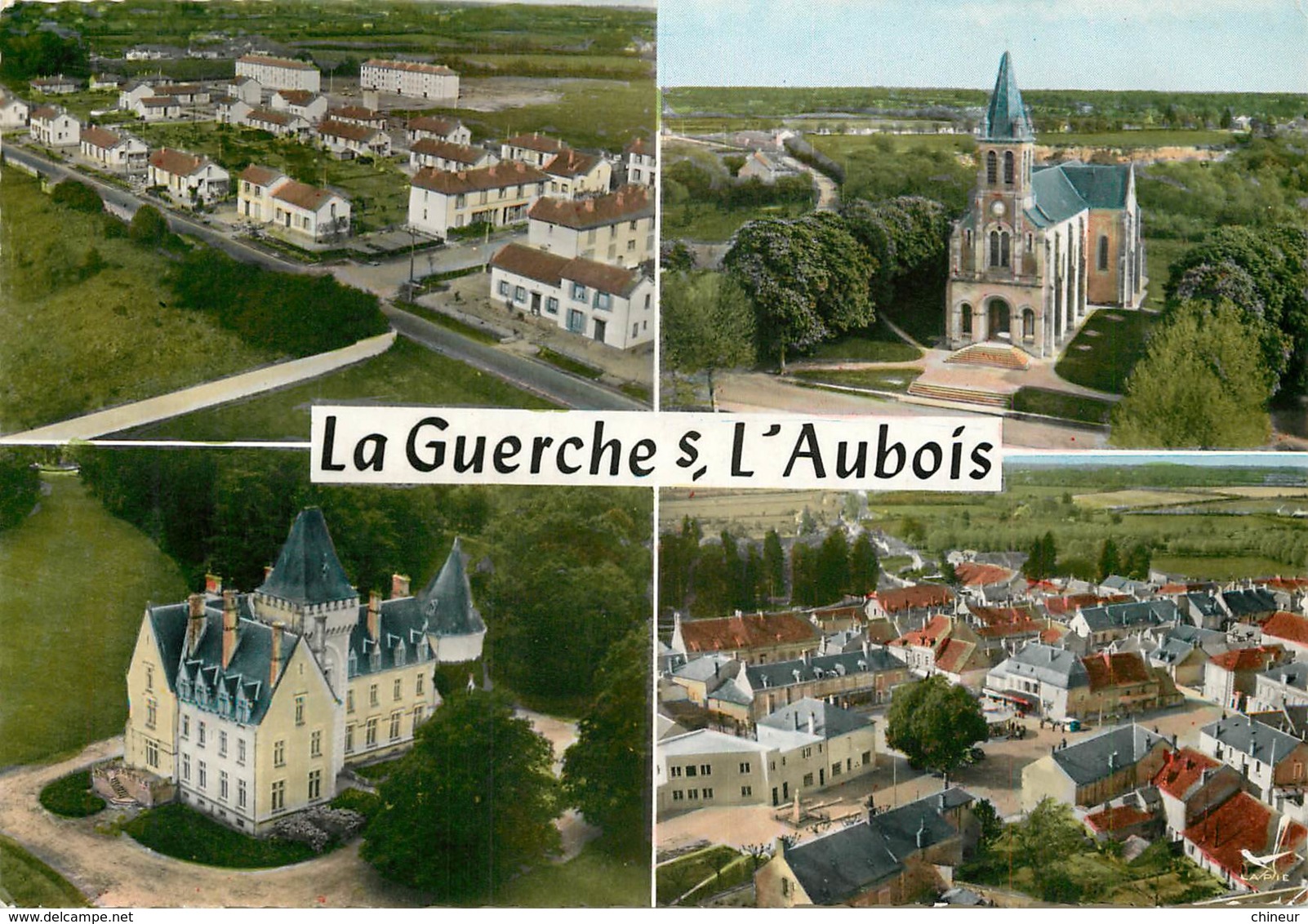 LA GUERCHE SUR L'AUBOIS CARTE MULTIVUES - La Guerche Sur L'Aubois