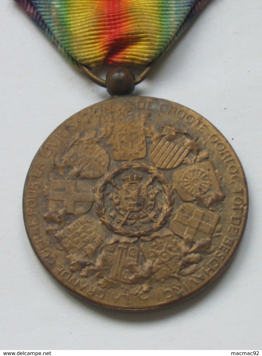 Médaille Interalliée De La Victoire 1914-1918 (Belgique)    **** EN ACHAT IMMEDIAT **** - Belgique