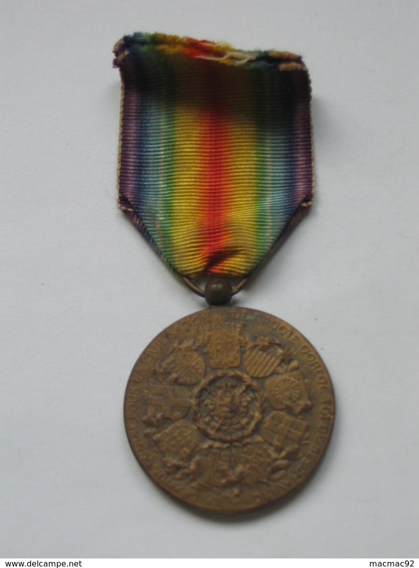 Médaille Interalliée De La Victoire 1914-1918 (Belgique)    **** EN ACHAT IMMEDIAT **** - Belgique