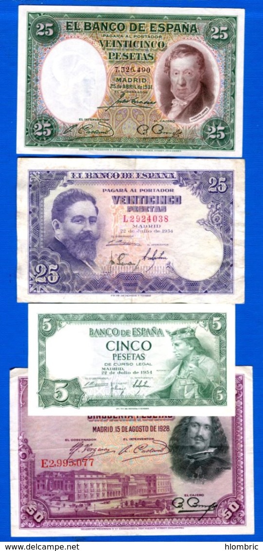 Espagne  8  Billets - Other & Unclassified