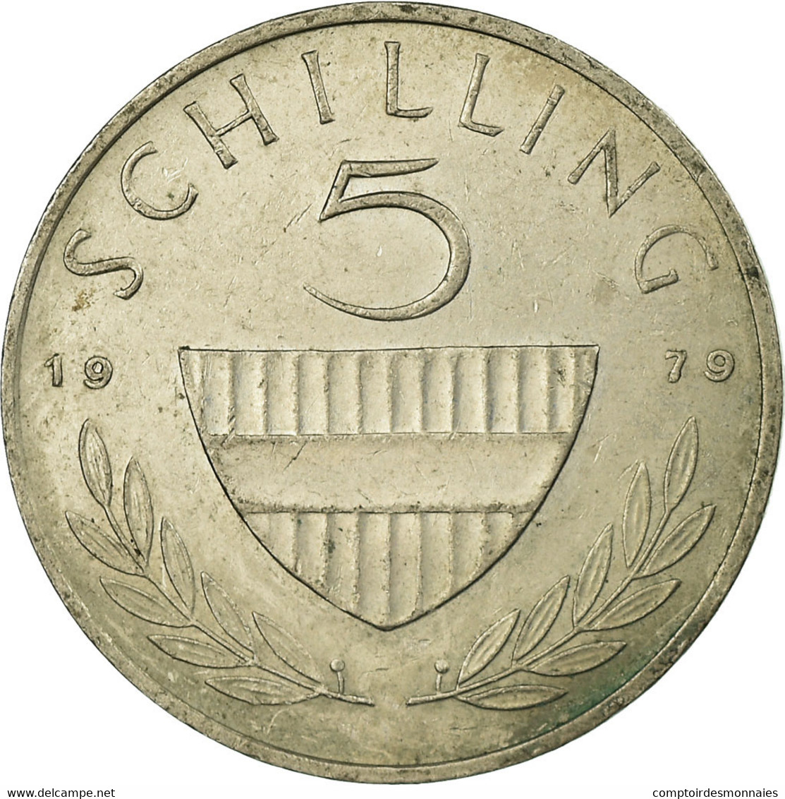 Monnaie, Autriche, 5 Schilling, 1979, TB+, Copper-nickel, KM:2889a - Oostenrijk