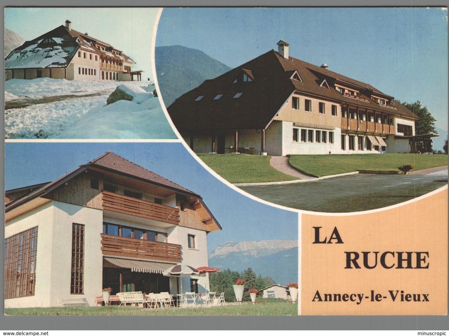 CPM 74 - Annecy - Le Vieux - Les Glaisins - Centre Féminin De Réadaptation Professionnelle "La Ruche" - Annecy