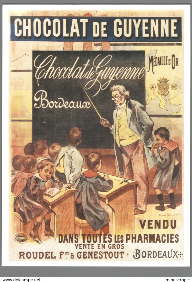 CPM Publicité - Chocolat De Guyenne - Reclame