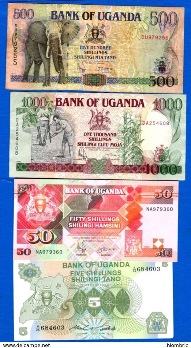 Ouganda  8  Billets - Ouganda