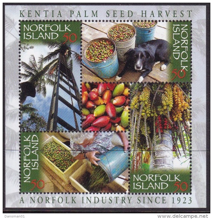 Norfolk Island 2007 Palm Seed Sc 907 Mint Never Hinged - Isola Norfolk