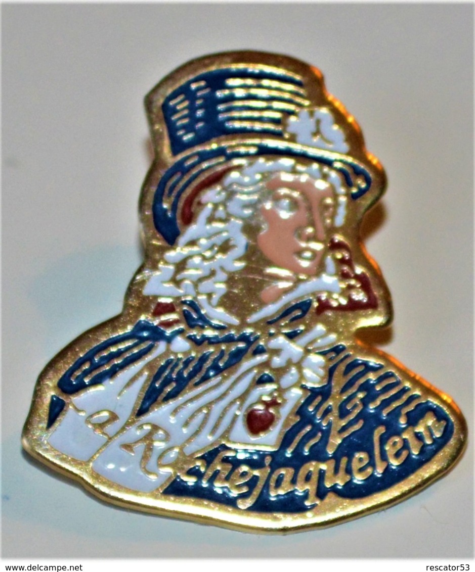 Rare Pin's Chouan Henri De La Rochejaquelein 2.5 Cm - Personnes Célèbres