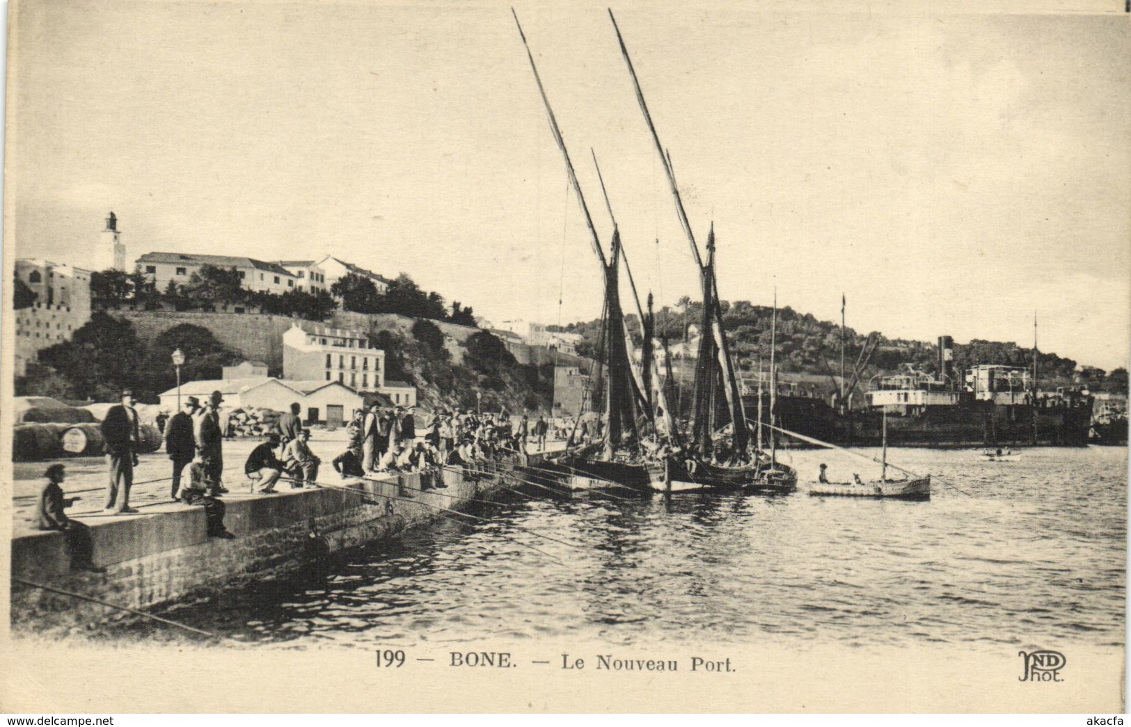 CPA Algérie-Bóne-Le Nouveau Port (238776) - Annaba (Bône)