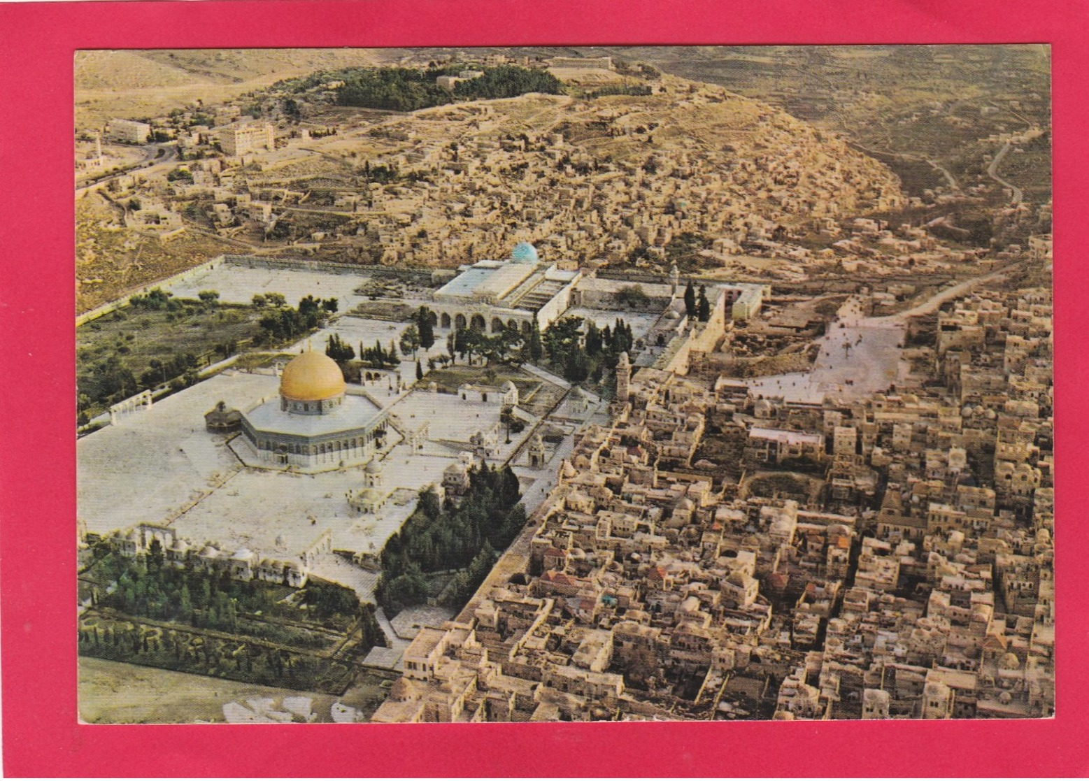 Modern Post Card Of Jerusalem,Jerusalem District, Israel.,X32. - Israel