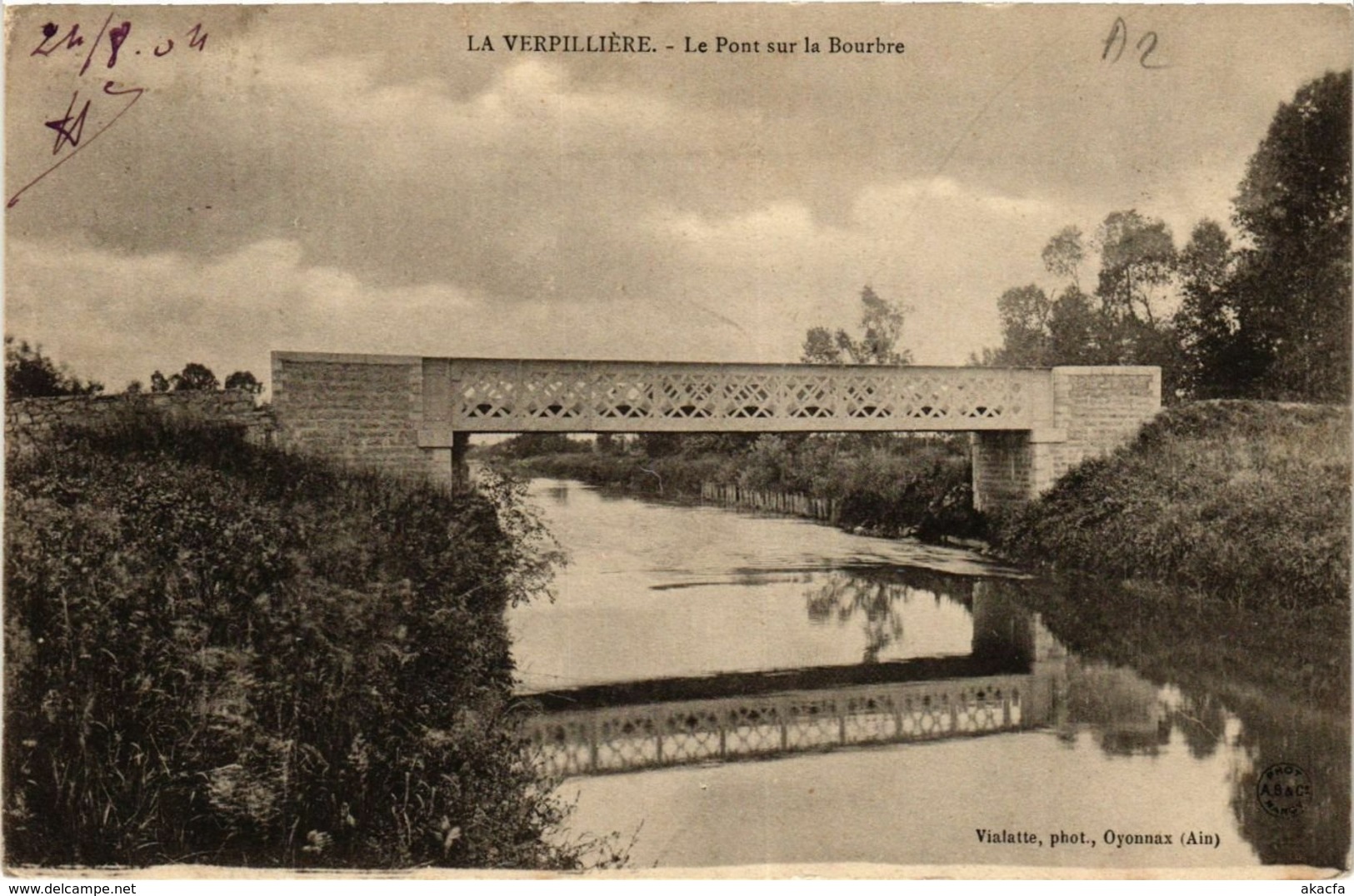 CPA La VERPILLIERE - Le Pont Sur La Bourbre (652411) - Other & Unclassified