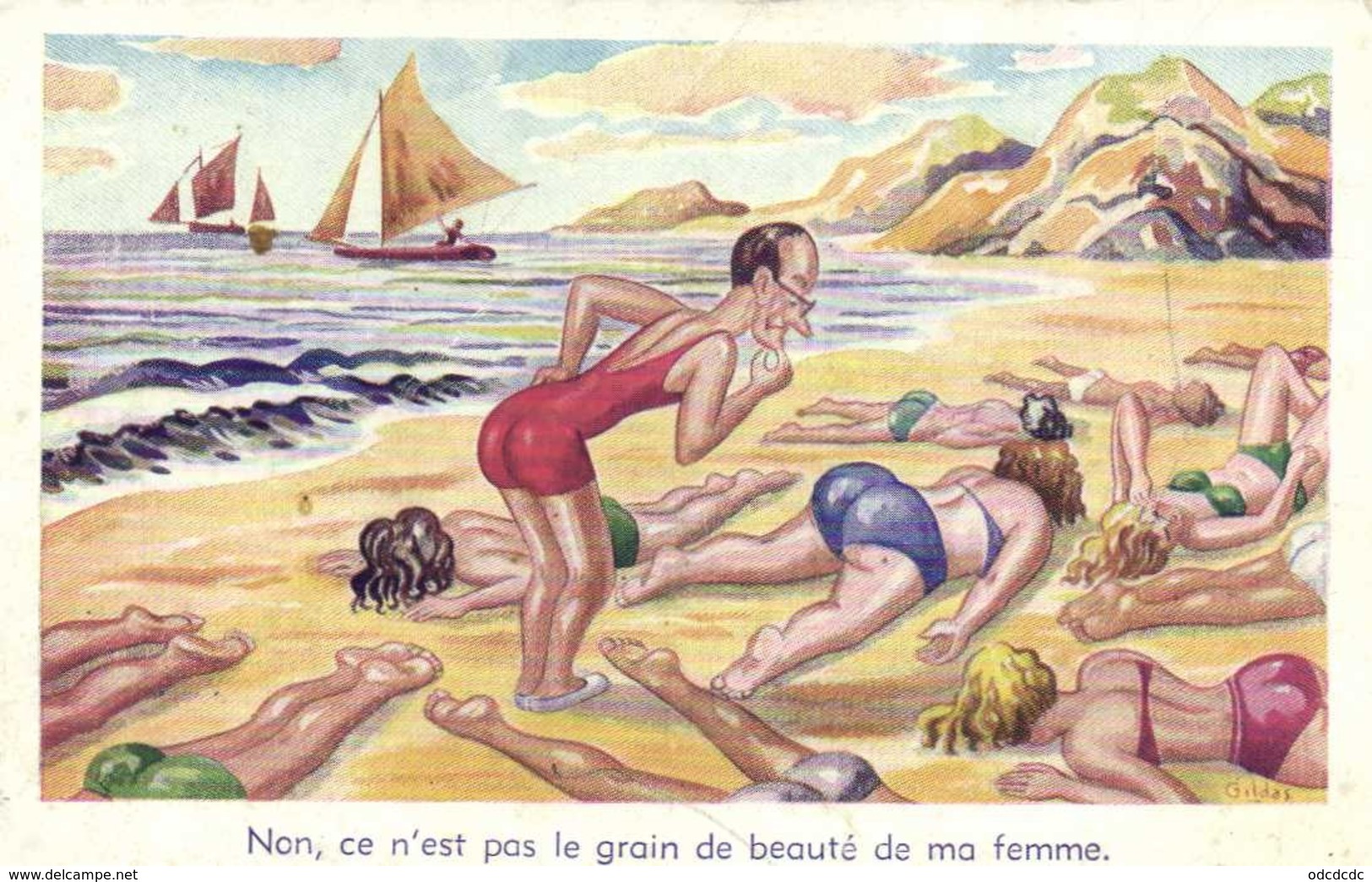 Illustrateur Non ,ce N'est Pas Le Grain De Beauté De Ma Femme RV - Humour