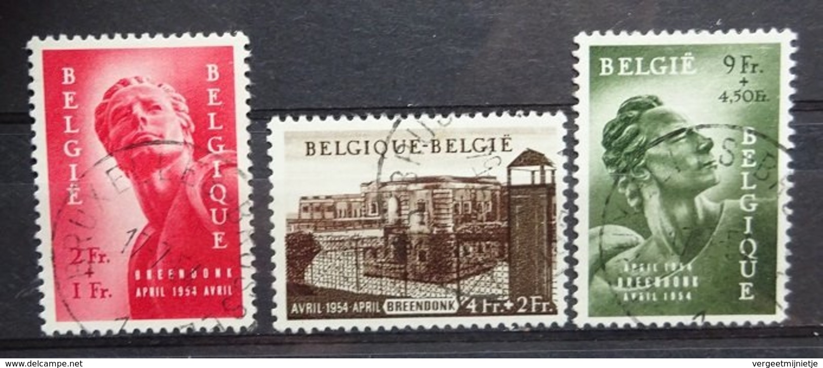 BELGIE  1954    Nr. 943 - 945     Gestempeld   CW  61,00 - Oblitérés