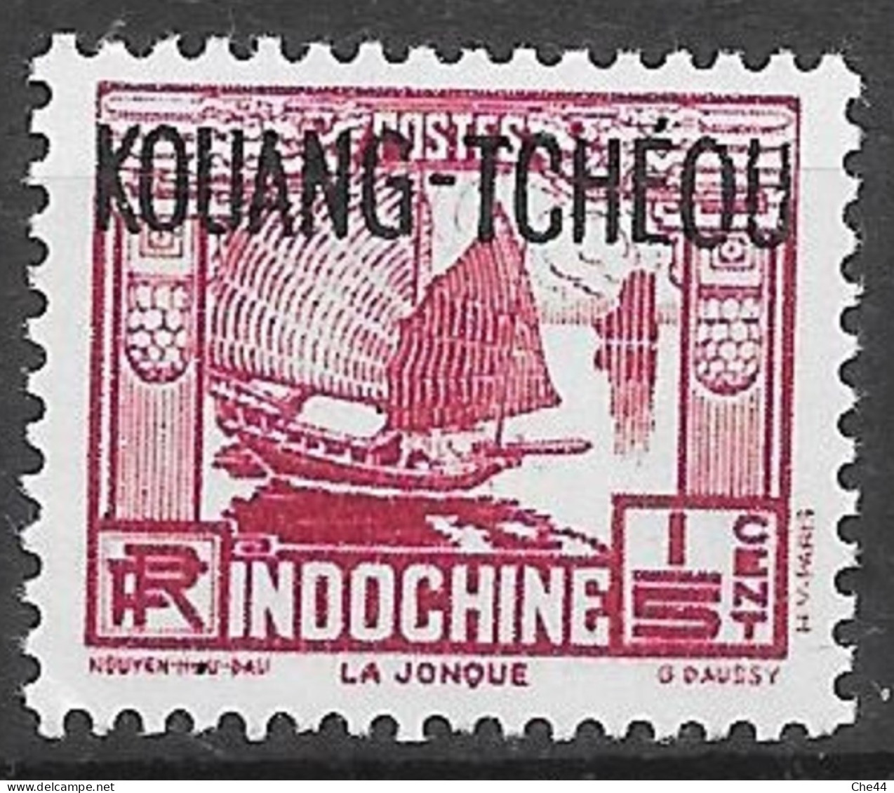 1937 : Timbres D'Indochine Surchargés De 1931 - 39. N°98 Chez YT. (Voir Commentaires) - Nuevos