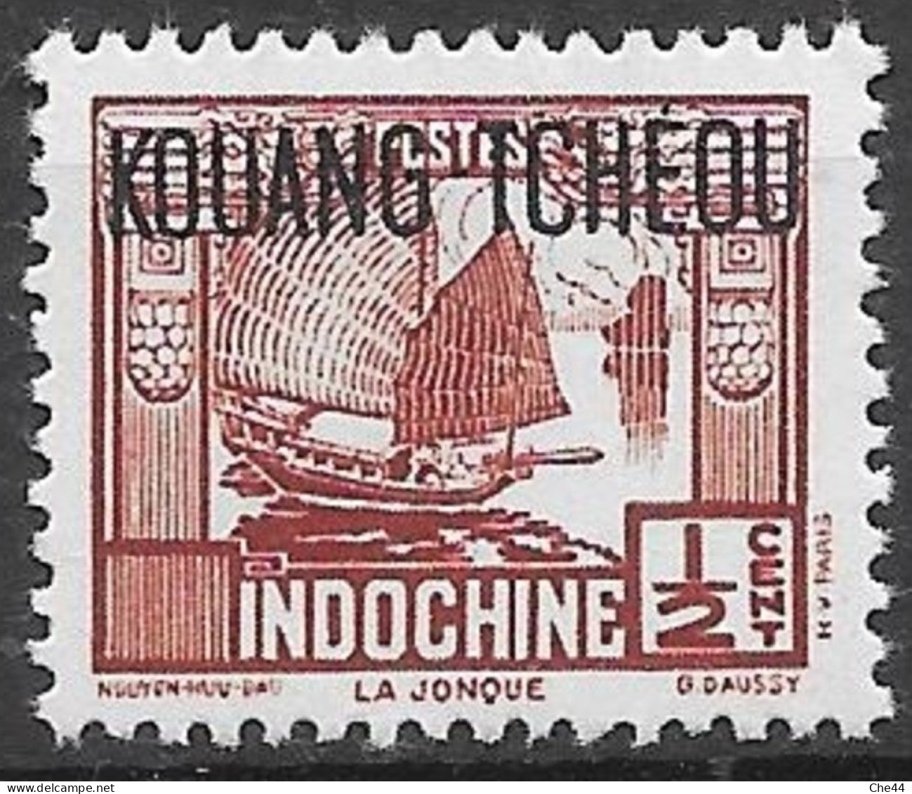 1937 : Timbres D'Indochine Surchargés De 1931 - 39. N°100 Chez YT. (Voir Commentaires) - Unused Stamps