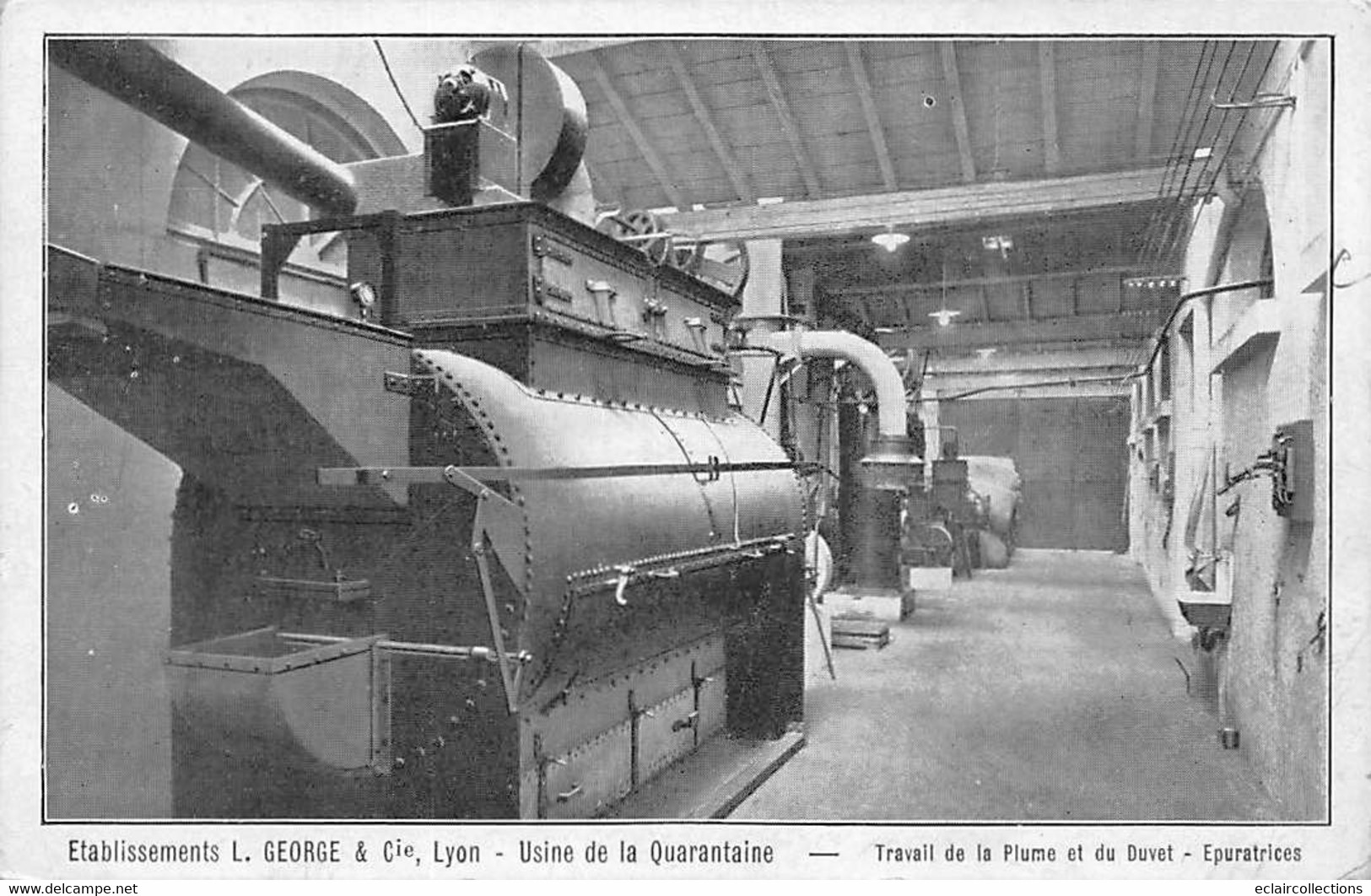 Lyon       69     Lot De 3 Cartes Usine De La Quarantaine Atelier Fabrication Plumes Et  Duvet        (voir Scan) - Sonstige & Ohne Zuordnung