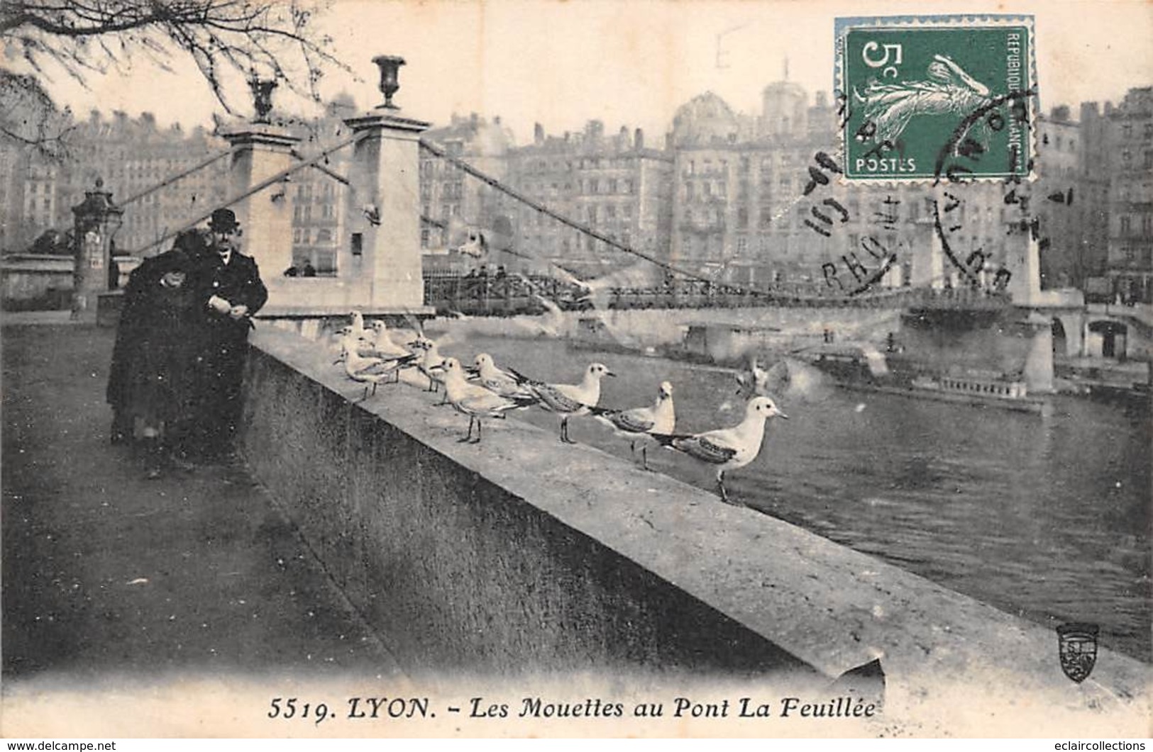 Lyon          69       Les Mouettes Au Pont De La Feuillée        (voir Scan) - Sonstige & Ohne Zuordnung