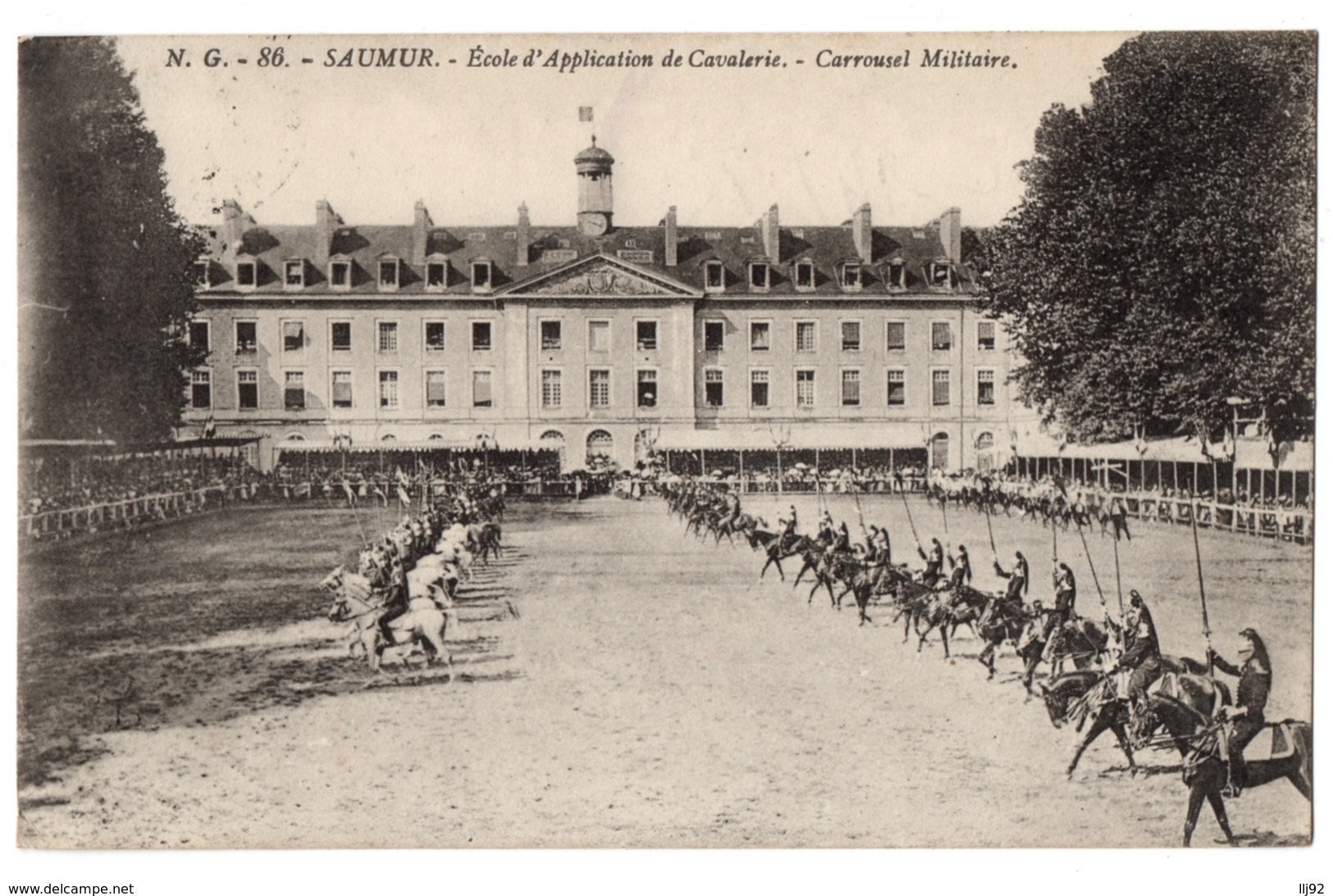 CPA 49 - SAUMUR (Maine Et Loire) - N.G. 86. Ecole D'Application De Cavalerie - Carrousel Militaire - Saumur