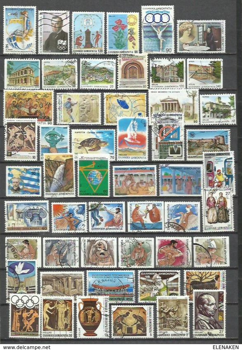 R93-LOTE SELLOS GRECIA SIN TASAR,SIN REPETIDOS,ESCASOS. -GREECE STAMPS LOT WITHOUT PRICING WITHOUT REPEATED. -GRIECHEN - Collezioni