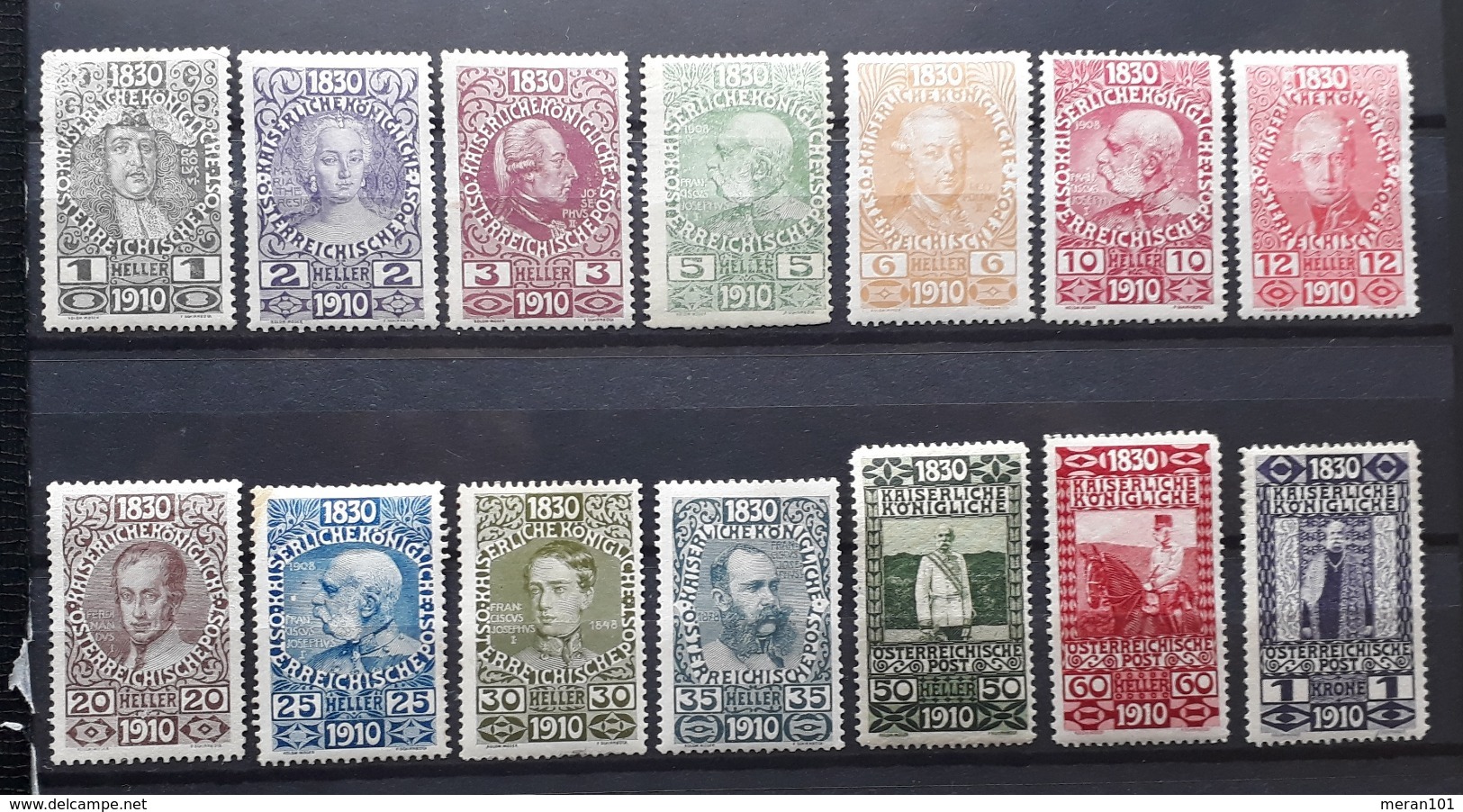 Kaiserreich 1910, Geburtstag Mi 161-174 Ungebraucht - Unused Stamps