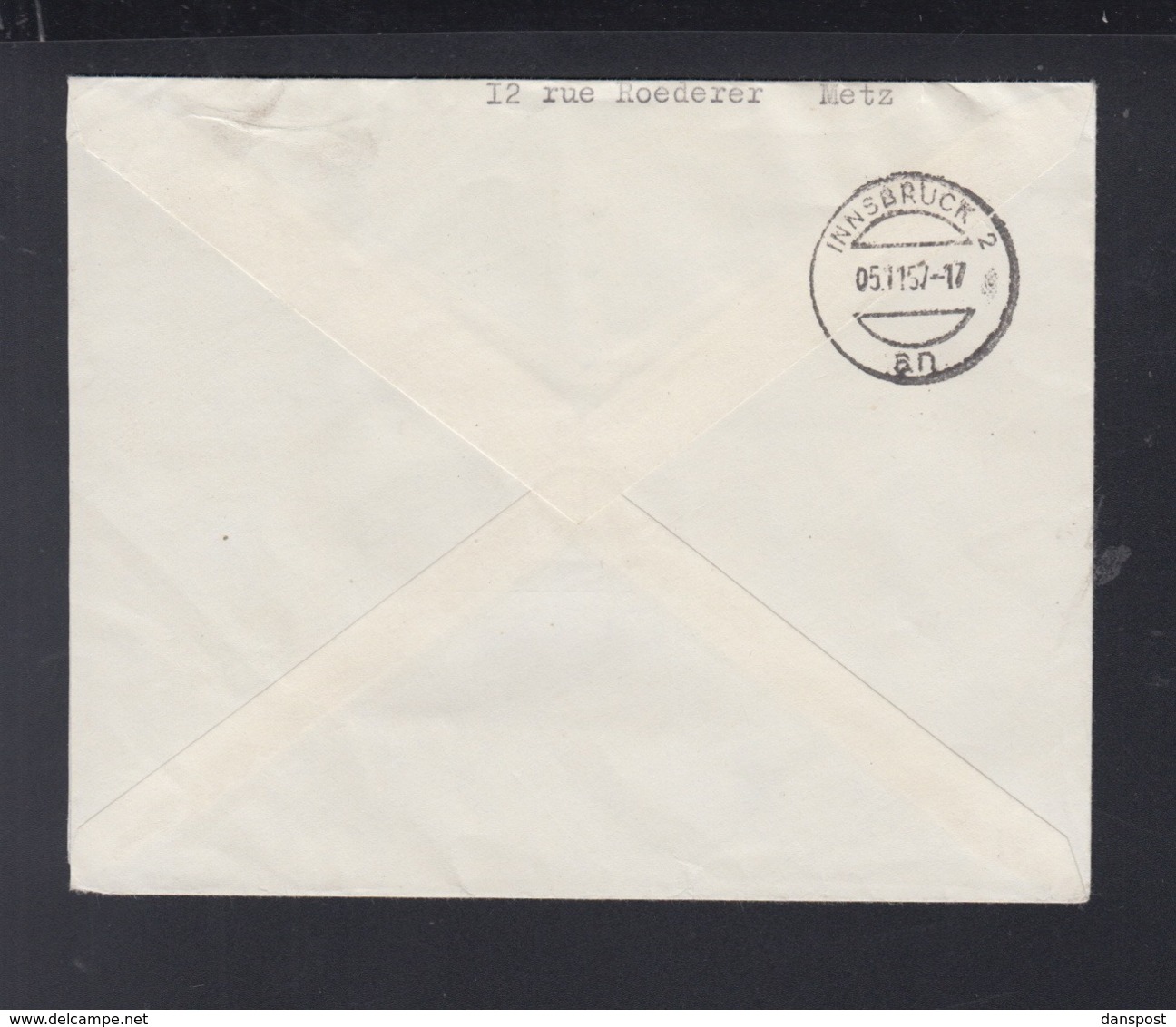 Lettre Metz 1957 - 1921-1960: Modern Period