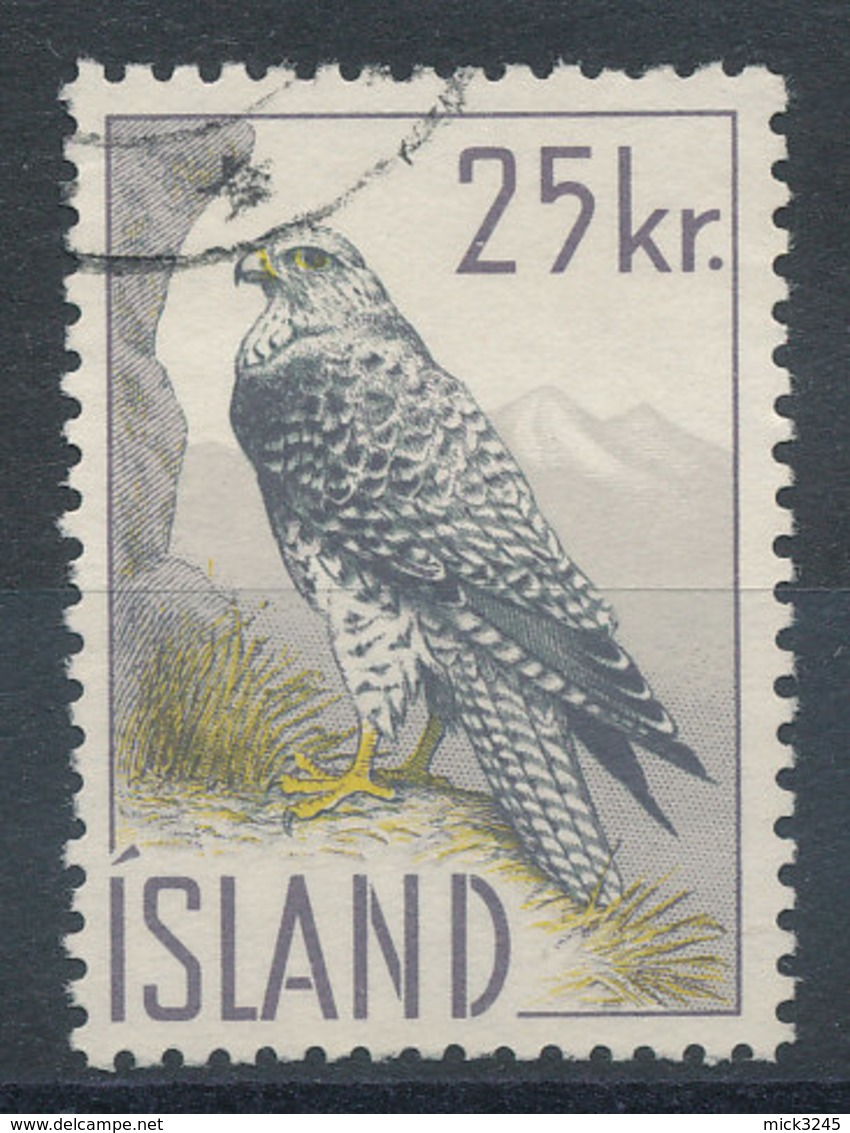 Islande   N°298  Oiseau - Faucon - Usati