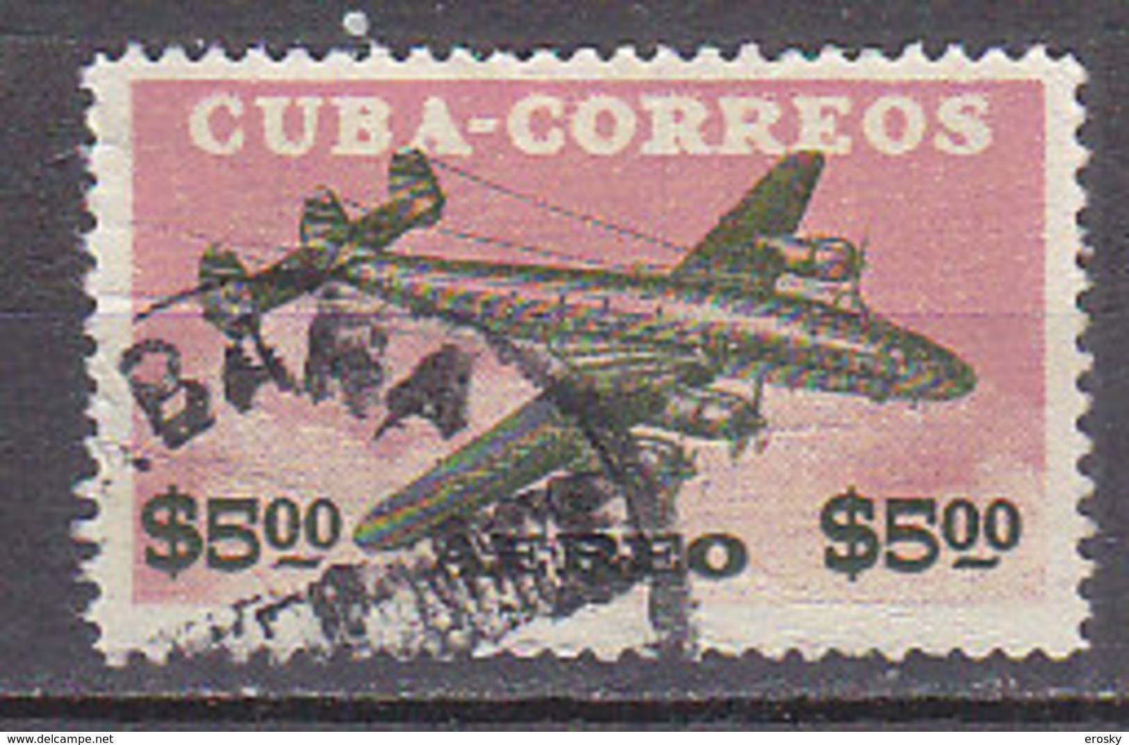 G0722 - CUBA AERIENNE Yv N°119 - Poste Aérienne