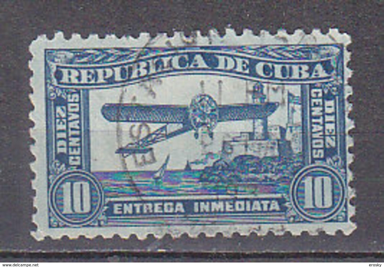 G0731 - CUBA EXPRES Yv N°4 - Sellos De Urgencia