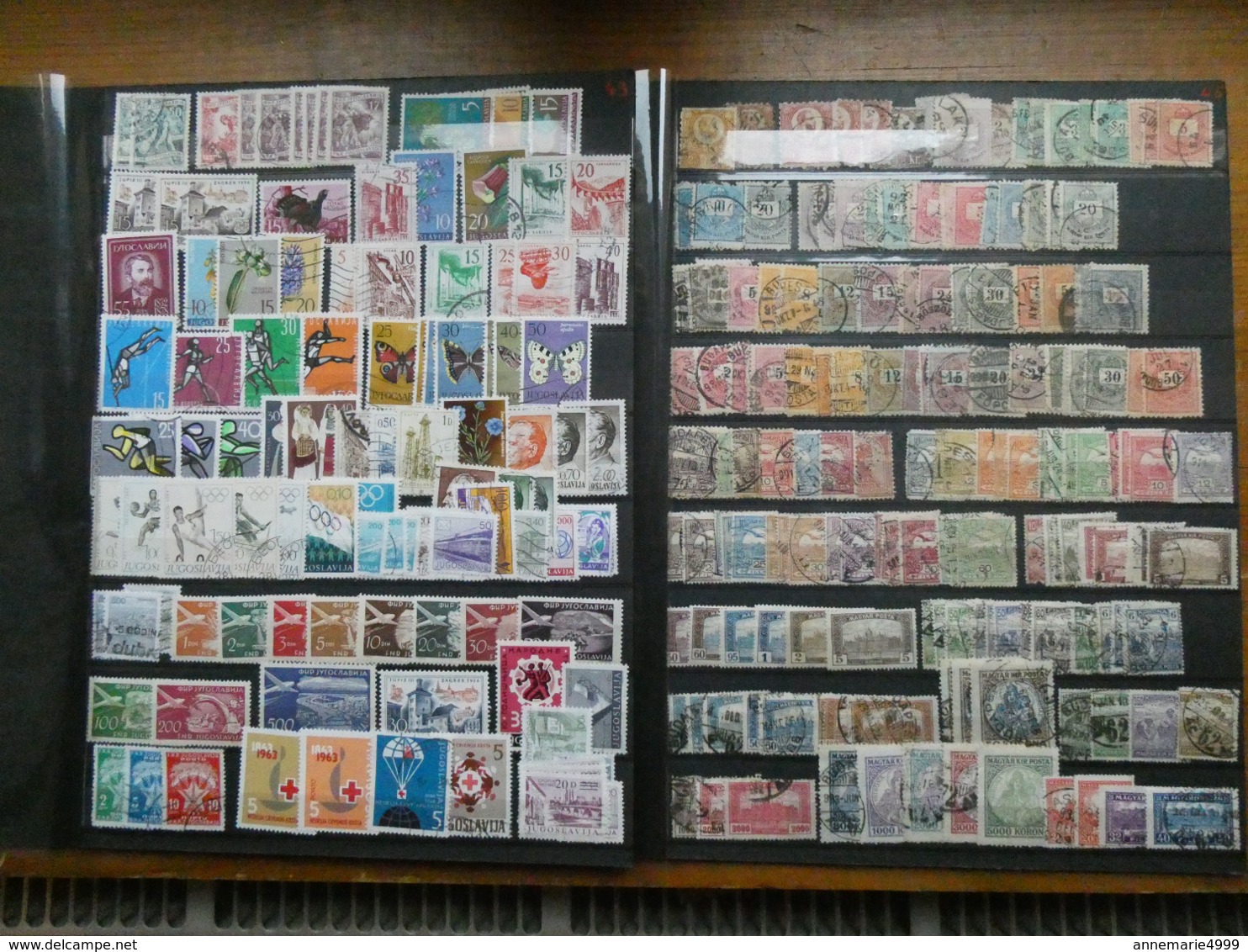 EUROPE  Collection-accumulation tous pays, tous états, toutes périodes dont anciens Environ 4000 timbres