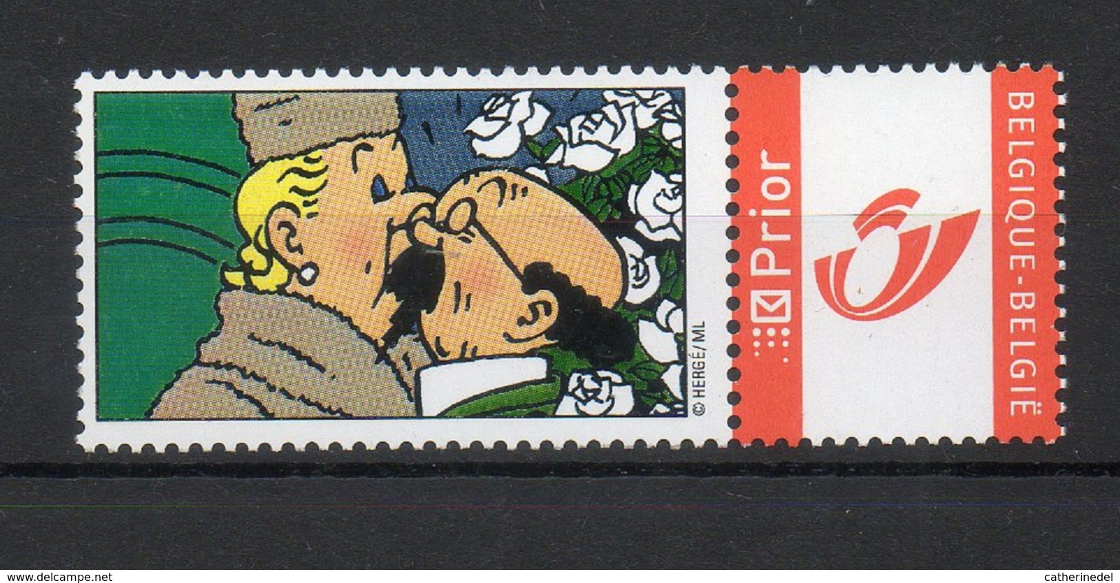 Duostamps Tintin / Kuifje - Autres & Non Classés