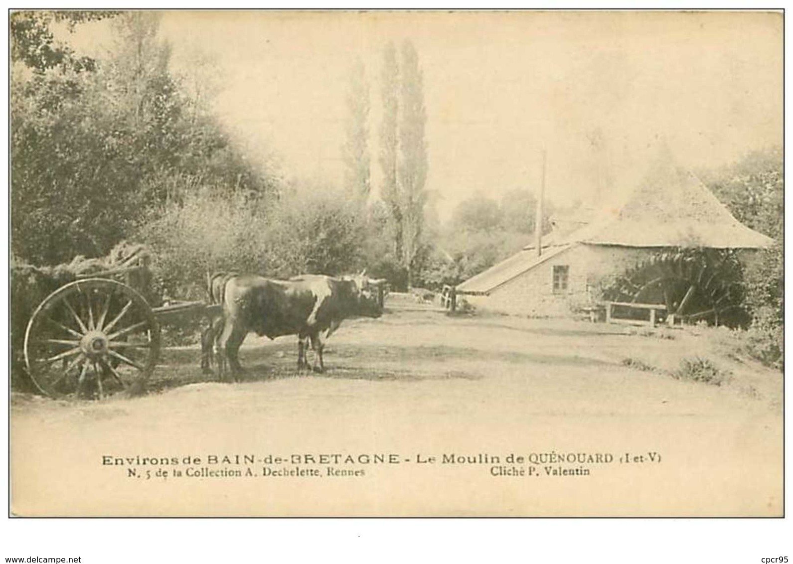 35.QUENOUARD.n°64.ENVIRONS DE BAIN-DE-BRETAGNE.LE MOULIN DE QUENOUARD - Autres & Non Classés