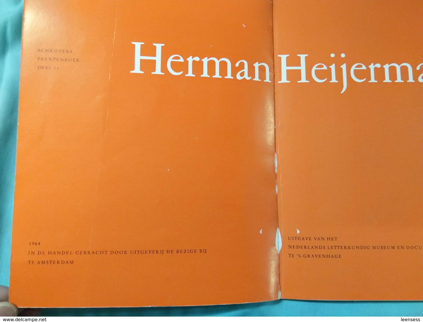 Herman Heijermans, Schrijvers Prentenboek (korte Biografie Over Schrijver En Werk) - Littérature