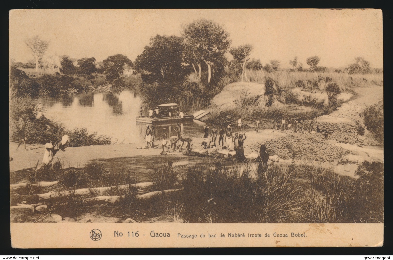 GAOUA  PASSAGE DU BAC DE NABERE - Burkina Faso