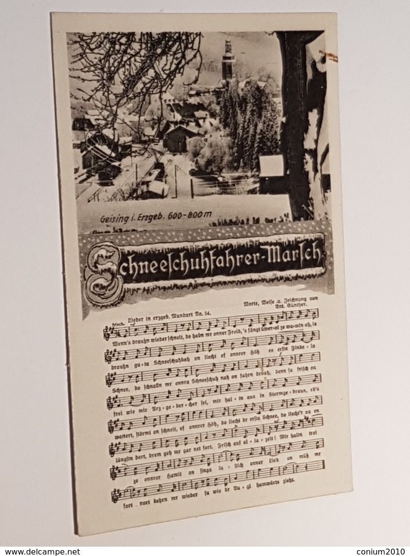 Geising I. E., Schneeschuhfahrer-Marsch (nicht Gelaufen, Ca. 1940); H36 - Geising