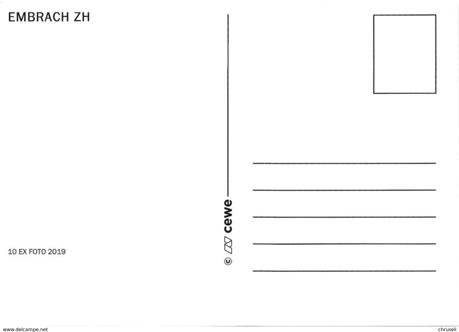 Embrach  Postauto  5 Bild  Limitierte Auflage - Embrach