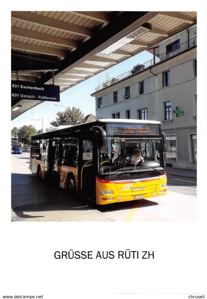 Rüti  Postauto     Limitierte Auflage - Rüti