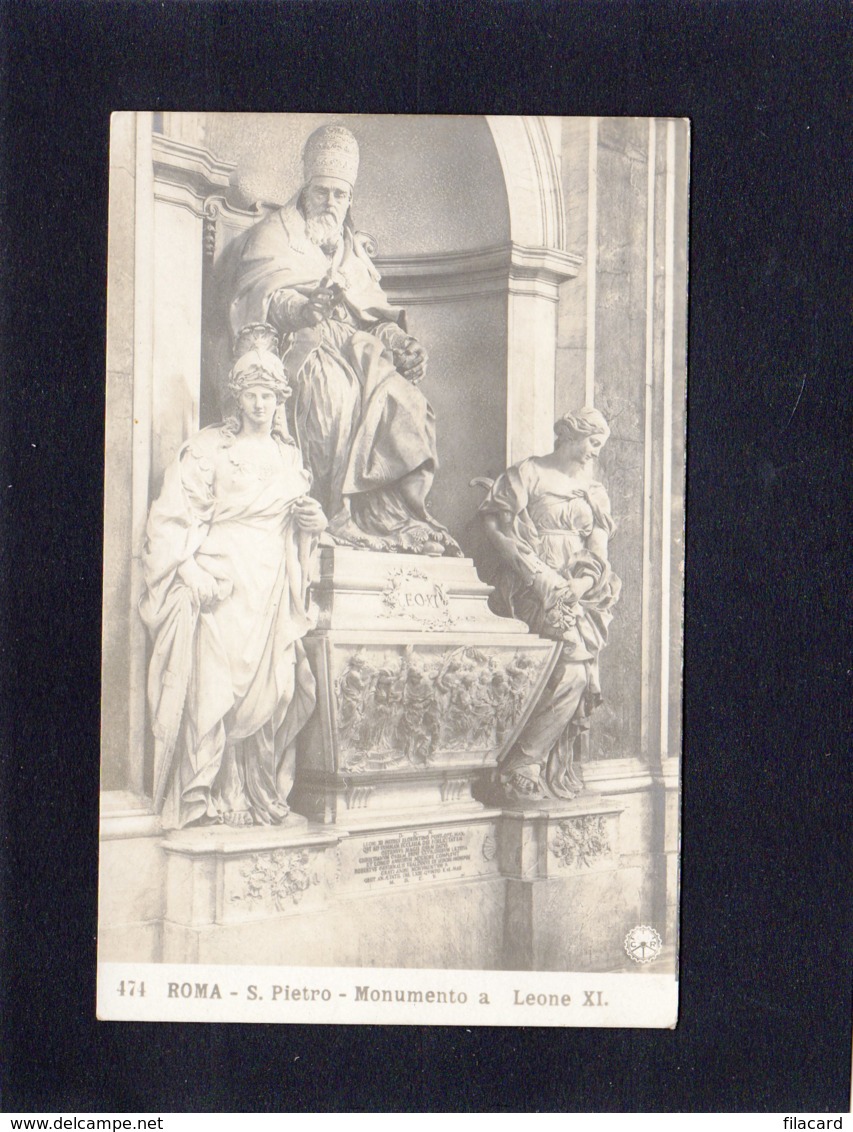 88666    Italia,  Roma,  S. Pietro,  Monumento  A Leone XI.,  NV - San Pietro