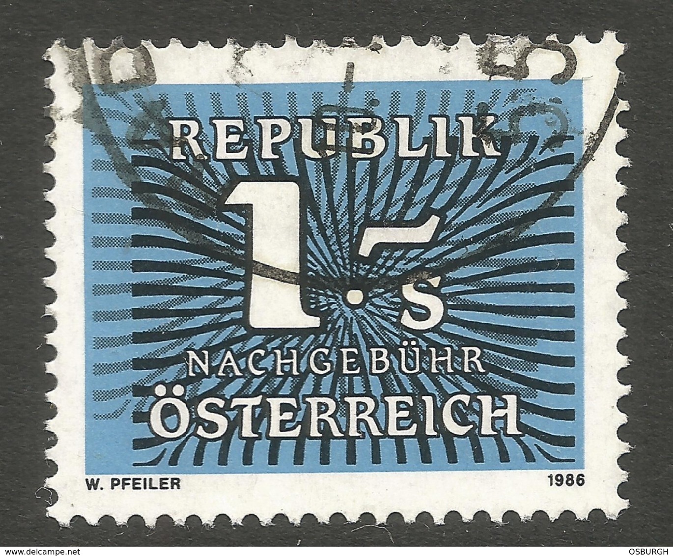 AUSTRIA. 1S POSTAGE DUE USED. - Postage Due