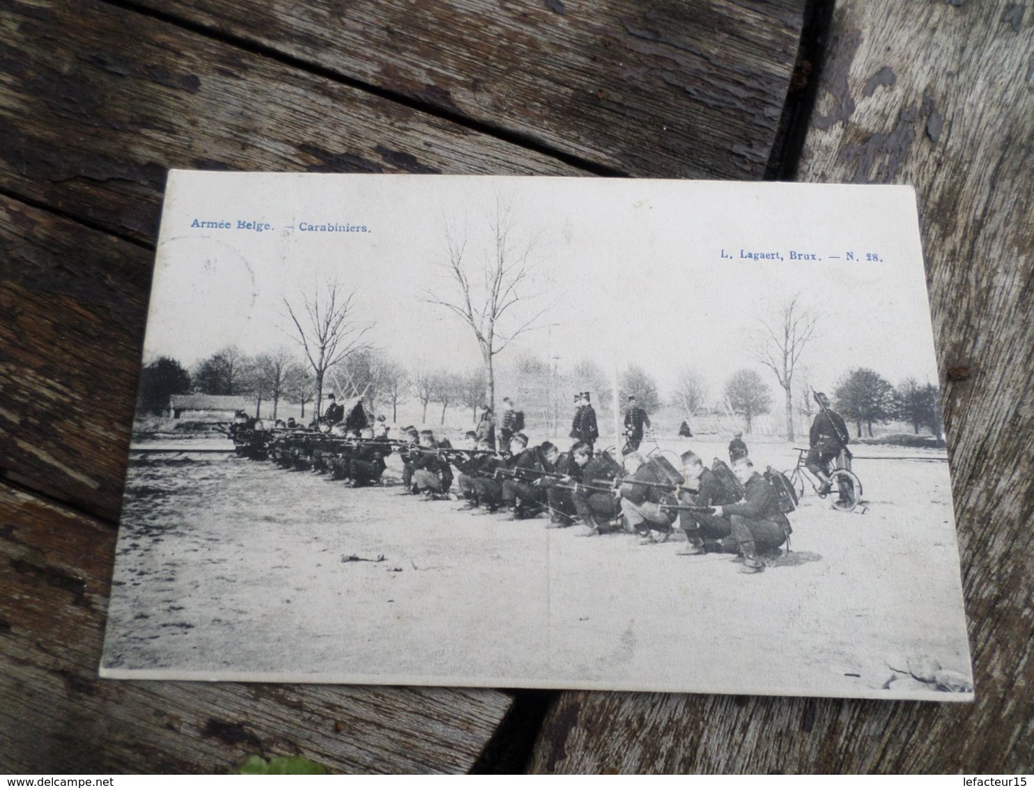 Carabiniers ,vélo, Armée Belge - Regimientos