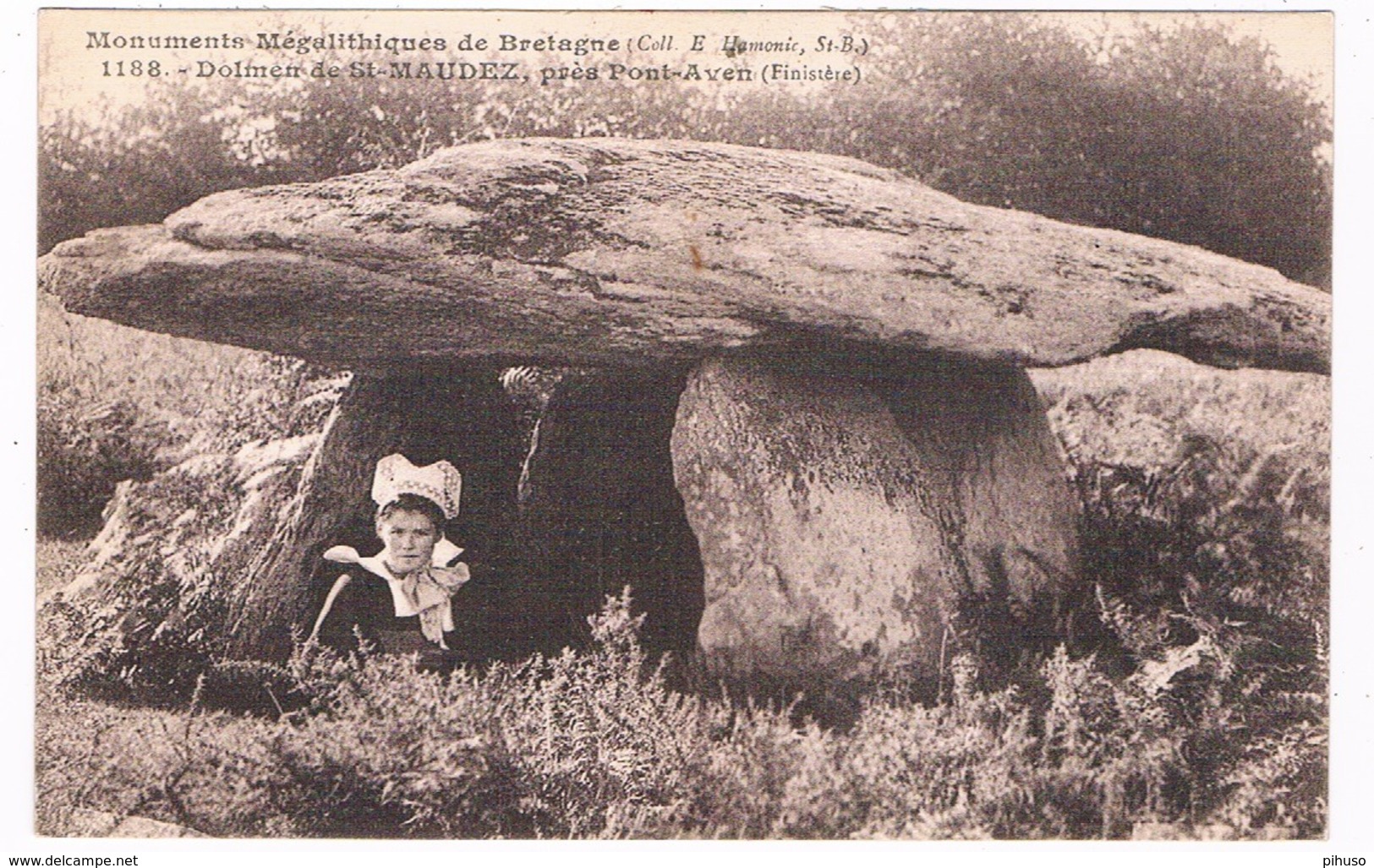 FR-3979   SAINT-MAUDEZ : Dolmen - Dolmen & Menhirs