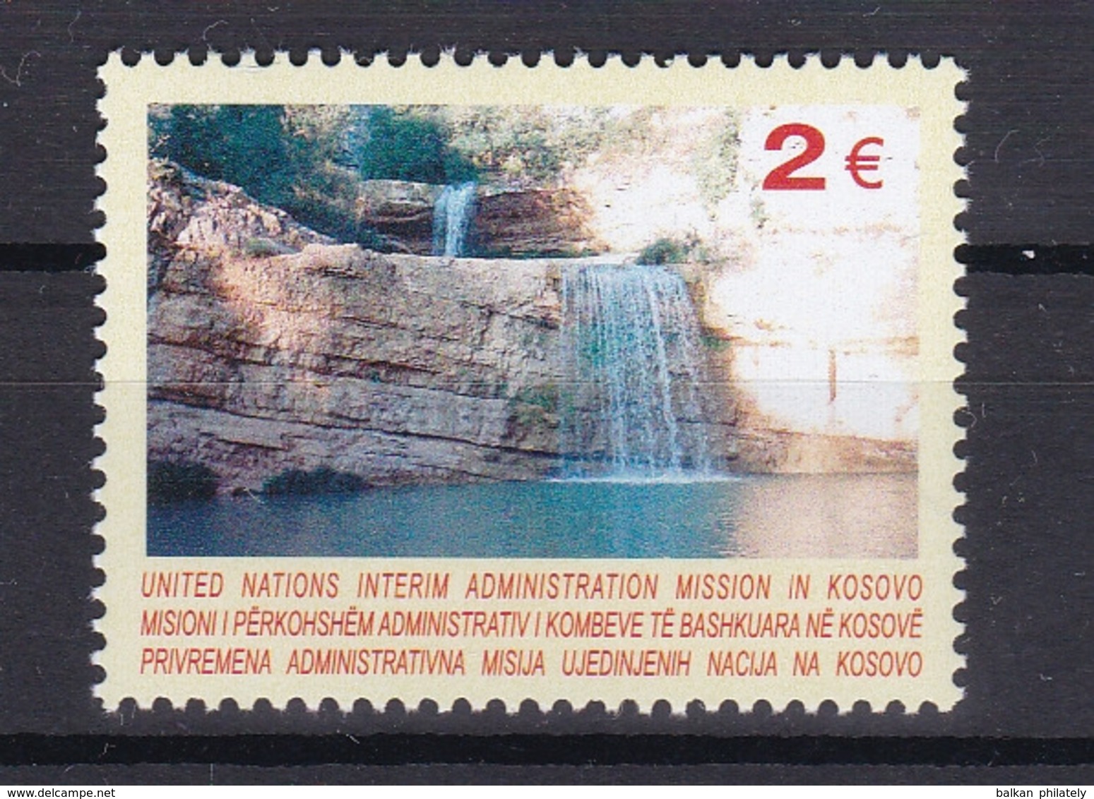 Kosovo 2004 Mirusha Waterfalls Landscapes Nature MNH - Kosovo
