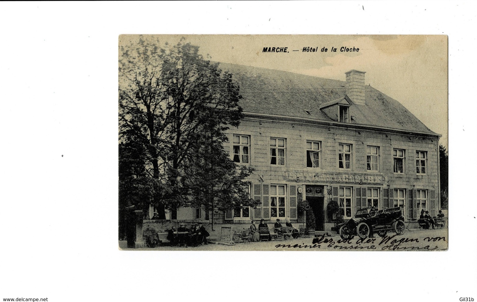 Marche. Hôtel De La Cloche. - Marche-en-Famenne