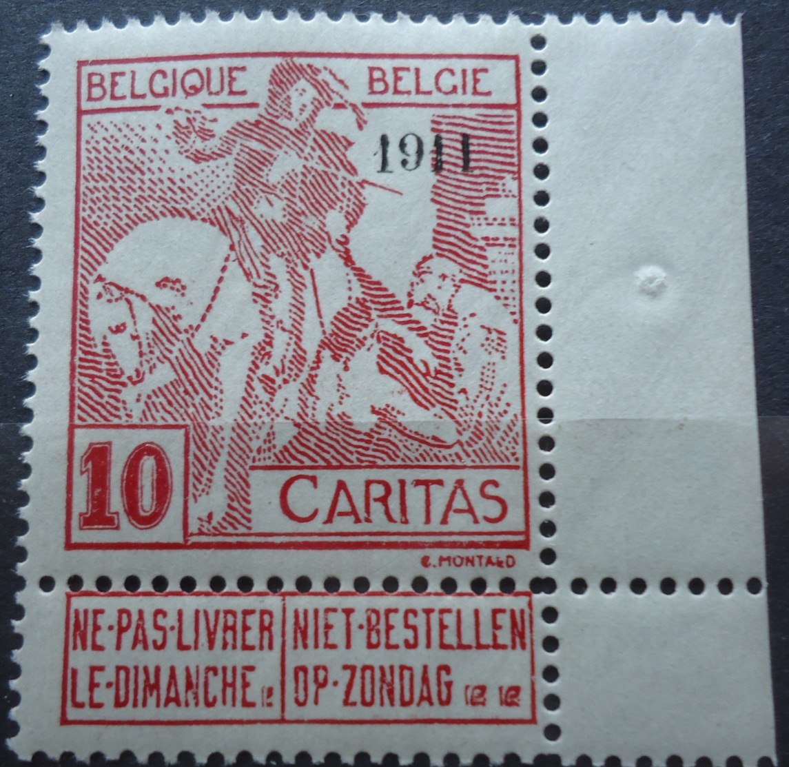 N° 98 Mnh** - 1910-1911 Caritas