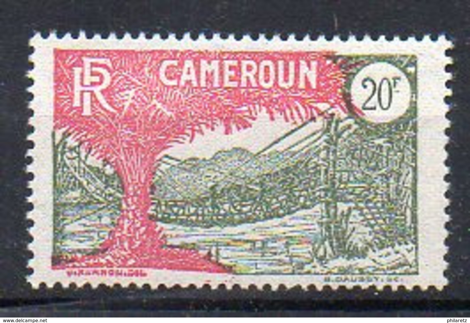 Cameroun N° 132 Neuf - Très Légères Adhérences Dûes à L'intercalaire De Séparation Des Feuilles - Cote 24€ - Nuovi