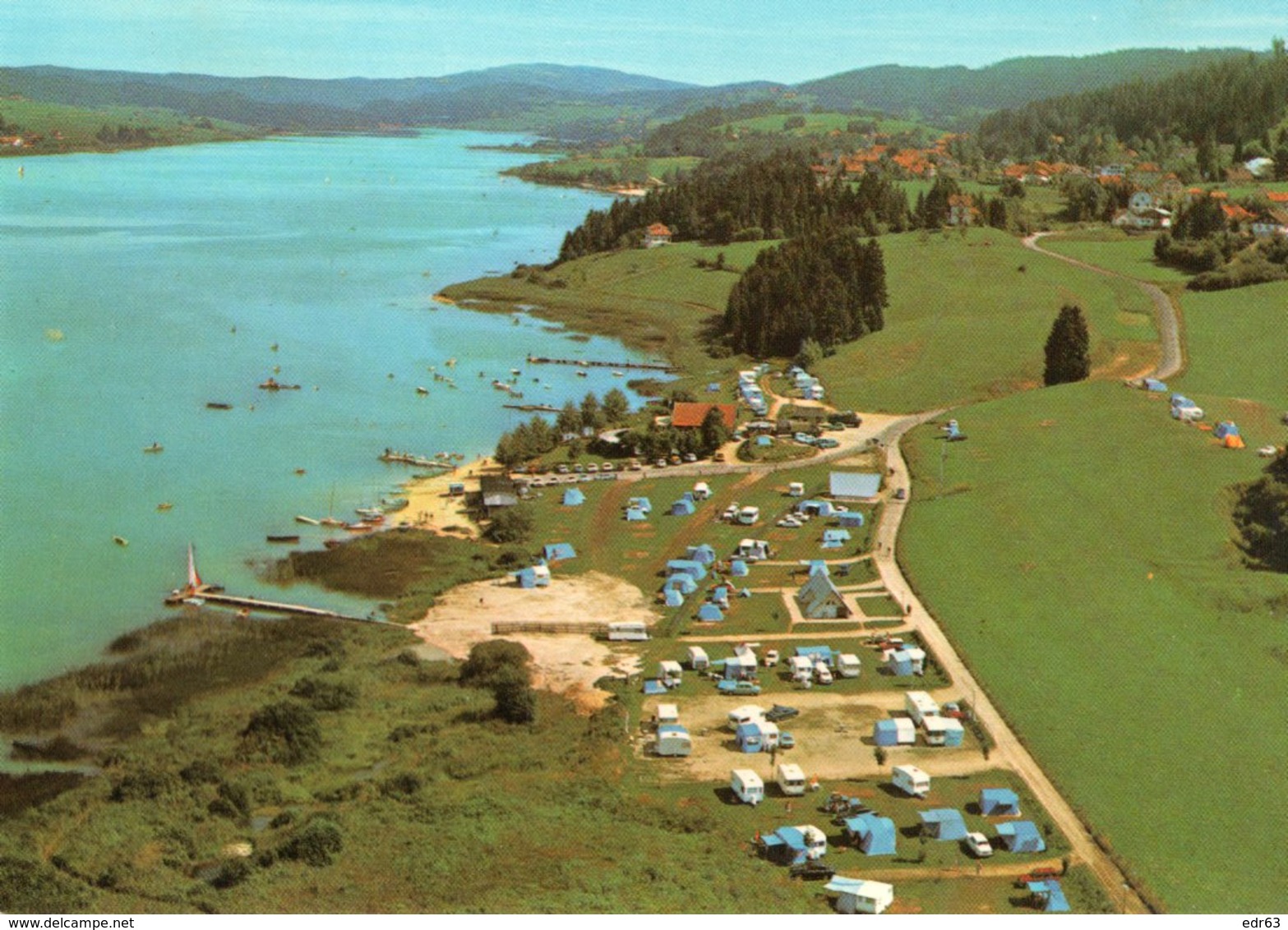 [25] Doubs > Non Classés Malbuisson Lac De Saint Point Le Camping Centre Nautique - Autres & Non Classés